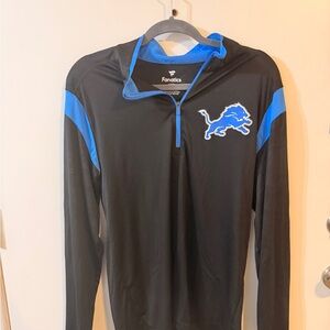 Detroit Lions Quarter-Zip Pullover